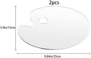 Non-Stick Oil Paint Tray for Watercolor DIY Art Craft Painting 