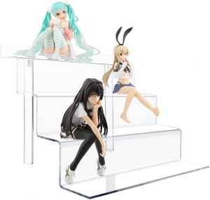 Acrylic Stands for Display,Clear Acrylic Display Stands,4 Steps 