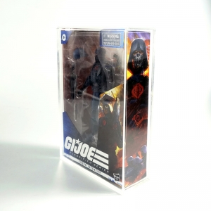 Wholesale clear sliding lid acrylic star wars action figure case box 