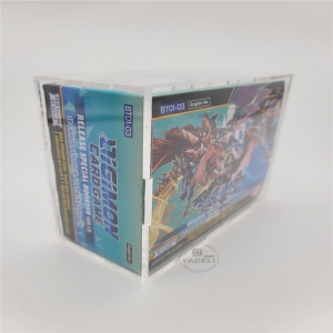 Sliding lid perspex Digital Monster box digimon acrylic case 