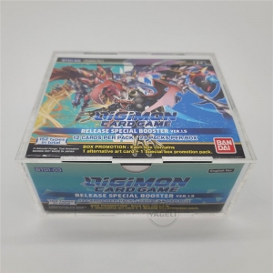 Sliding lid perspex Digital Monster box digimon acrylic case 