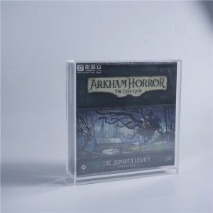YAGELI sliding lid acrylic comic book display cases for Arkham Horror book 