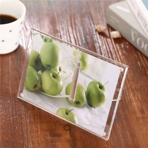 acrylic photo frame holder