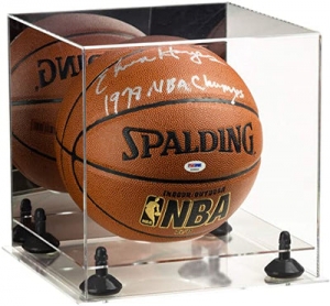 ACRYLIC FULL SIZE BASKETBALL DISPLAY CASE 