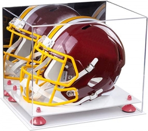 ACRYLIC FULL SIZE FOOTBALL HELMET DISPLAY CASE 