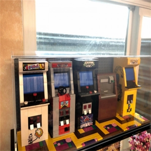 Acrylic display case for doll miniature doll or action figure 