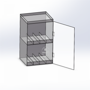 Disposable clear acrylic e cigarette vape display cabinet wholesale 