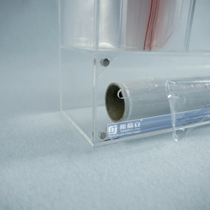 acrylic ziplock bag storage organizer 