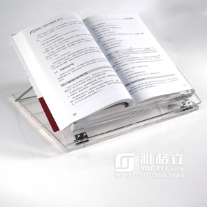 luxury foldable lucite acrylic book shtender 