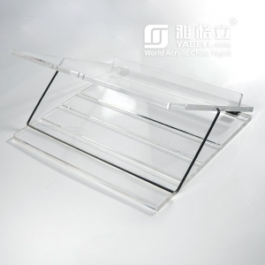 luxury foldable lucite acrylic book shtender 