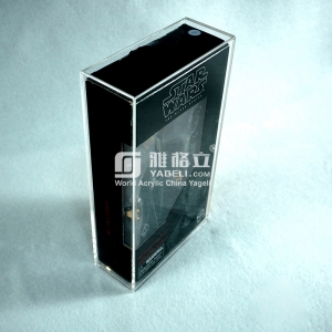 Perspex action figure box acrylic star wars e7 black series case 