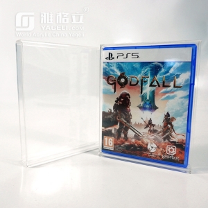 Wholesale perspex Pokemon ps4 acrylic video game case 