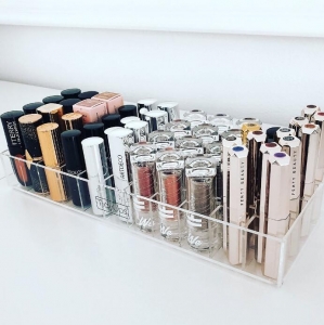 44 Slots Acrylic Lipstick Holder Cosmetic Organizer Makeup Wholesale 