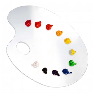 Customized Shaped Acrylic Painting Palette 