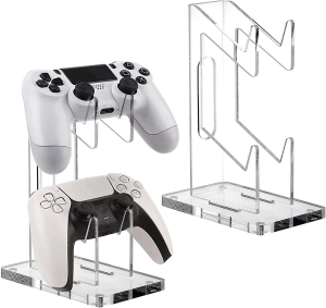Retro Game Controllers acrylic Display stand case 
