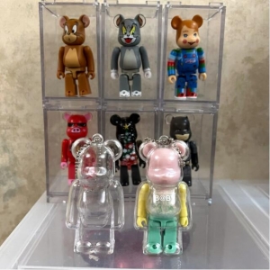 Square Display Case for Bearbrick 