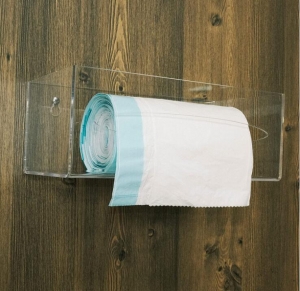 Trash Bag Dispenser Roll Holder for Plastic Bag 