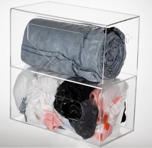 Trash Bag Dispenser Roll Holder for Plastic Bag 