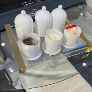 acrylic Judaica Challah plates Board tray 