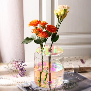 home decor special acrylic flower vase 