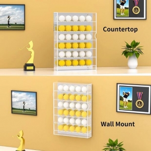 Wholesale acrylic golf ball display case 