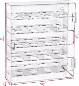 Wholesale acrylic golf ball display case 