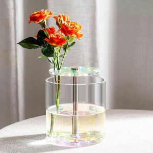 home decor special acrylic flower vase 