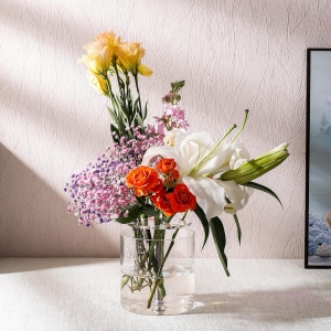 acrylic flower vase