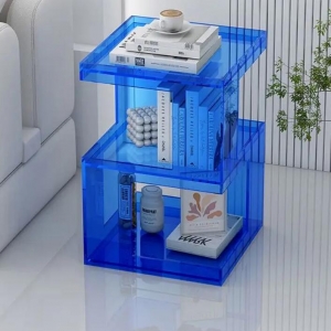 Acrylic Side Table Display Art Piece Coffee Table 