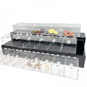 factory wholesale acrylic snake enclosure 