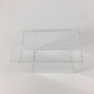 factory acrylic booster box with pull-out lid 