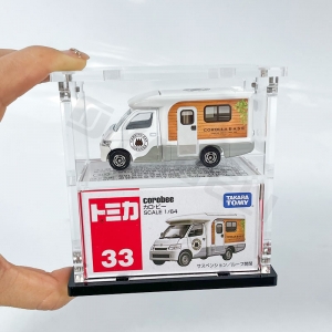acrylic car model box