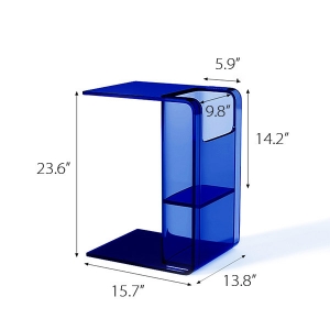Acrylic Side Table Home Decor Table 