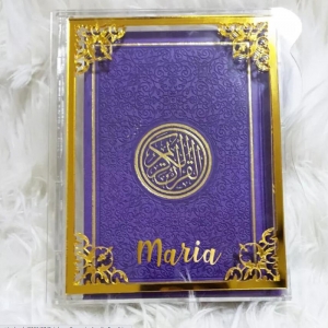 Muslim Acrylic Book Box Quran Storage 