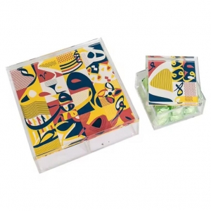 Custom Printed Chocolate Candy Storage Container Box 