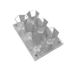 Lucite Acrylic Shot Glass Set For Jewish Gift 