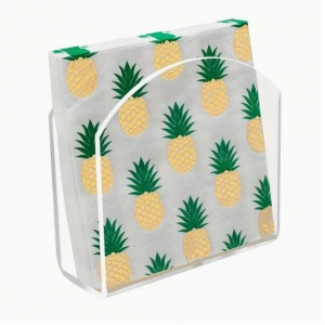 Clear Acrylic Napkin Holder Tissue Box 