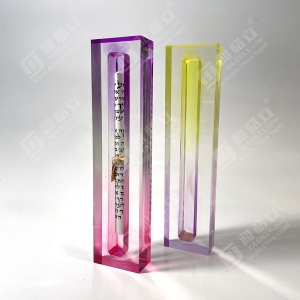 acrylic mezuzah case for Judaica Jewish