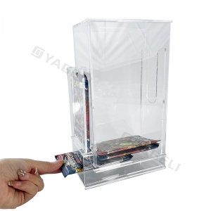 YAGELI 1 Slot acrylic booster pack dispenser for Pokemon MTG 