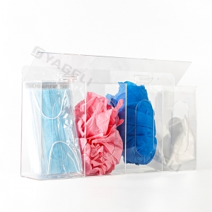 custom acrylic gloves dispenser 