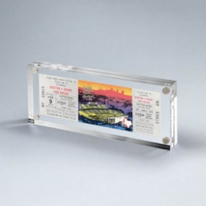 acrylic ticket frame
