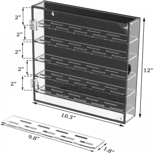 acrylic wall display cabinet