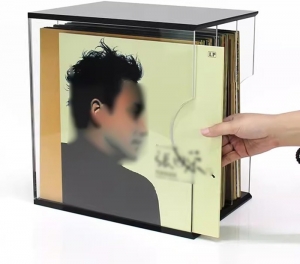 acrylic vinyl record Storage Box 