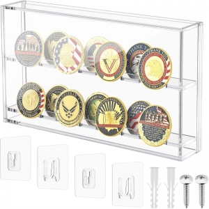 acrylic challenge coin display case