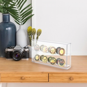 Wall Mount Challenge Coin Display