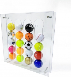 Wall Mounted Golf Ball Storage Rack 