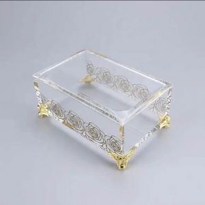 Acrylic Jewelry Organizer Storage Box 