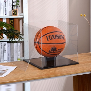 UV Protected Acrylic Basketball Holder Case 