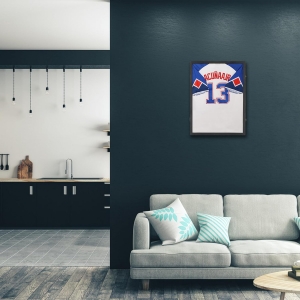 Wall Mount Sports Jersey Display case 