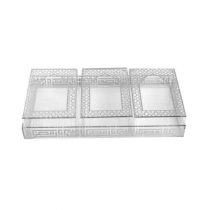 wholesale Ramadan Serving Tray with 3 Compartments 